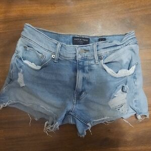 Women's Blue Denim Shorts